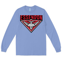 Colony Blue essendon fc Long Sleeve Tee - linhVisuals