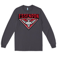 Smoke essendon fc Long Sleeve Tee - linhVisuals