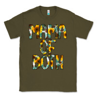 Army Green Mama of Both Classic Tee - CowCowDesign
