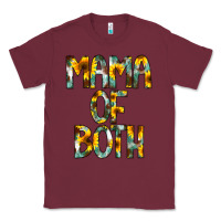 Burgundy Mama of Both Classic Tee - CowCowDesign