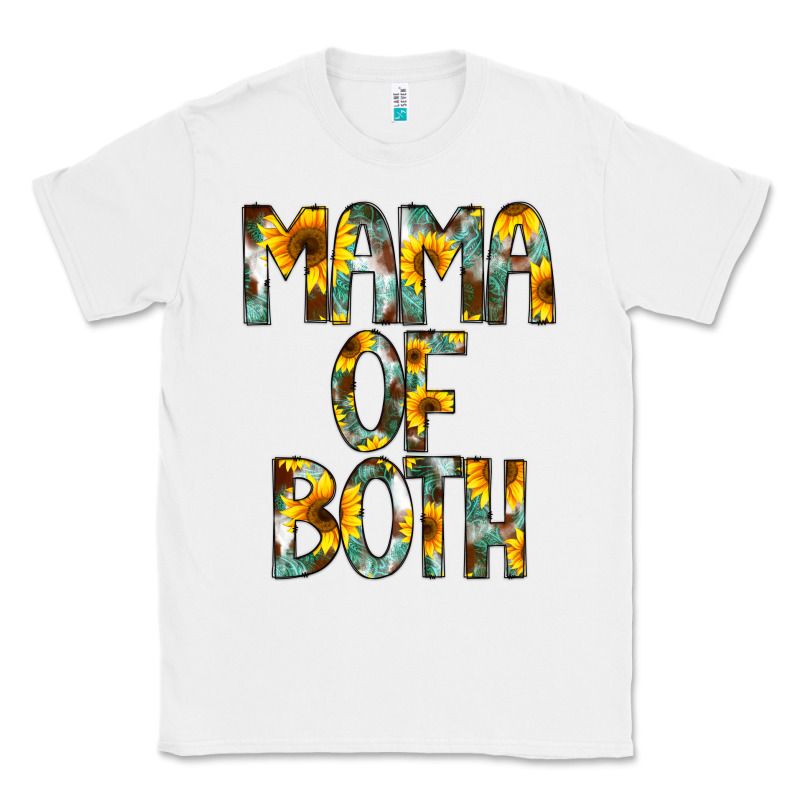 Mama Of Both Classic Tee by CowCowDesign | Teevron
