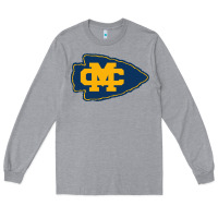 Heather Grey mississippi choctaws Long Sleeve Tee - linhVisuals