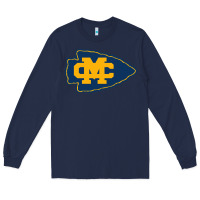 Navy mississippi choctaws Long Sleeve Tee - linhVisuals