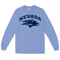 Colony Blue nevada wolf pack Long Sleeve Tee - linhVisuals