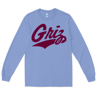 Colony Blue montana griz Long Sleeve Tee - linhVisuals