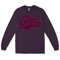 Plum montana griz Long Sleeve Tee - linhVisuals