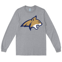 Heather Grey montana state bobcats Long Sleeve Tee - linhVisuals