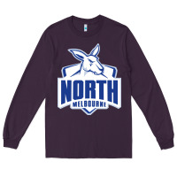 Plum north melbourne fc Long Sleeve Tee - linhVisuals