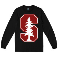 Black stanford cardinal Long Sleeve Tee - linhVisuals