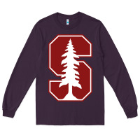 Plum stanford cardinal Long Sleeve Tee - linhVisuals
