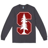 Smoke stanford cardinal Long Sleeve Tee - linhVisuals