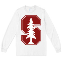 White stanford cardinal Long Sleeve Tee - linhVisuals