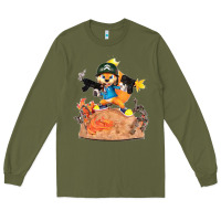 Army Green conker the squirrel, bad, video game, game, green, squirel Long Sleeve Tee - linhVisuals