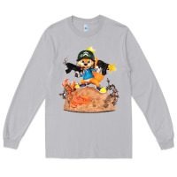 Moon Dust conker the squirrel, bad, video game, game, green, squirel Long Sleeve Tee - linhVisuals