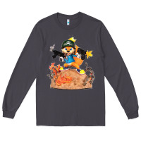 Smoke conker the squirrel, bad, video game, game, green, squirel Long Sleeve Tee - linhVisuals