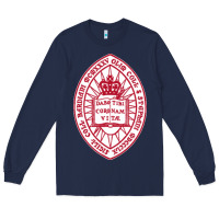 Navy bard college Long Sleeve Tee - linhVisuals