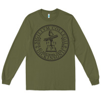 Army Green dickinson college Long Sleeve Tee - linhVisuals