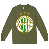 Army Green the-ferencváros-pen Long Sleeve Tee - linhVisuals