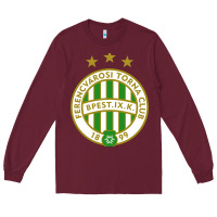 Burgundy the-ferencváros-pen Long Sleeve Tee - linhVisuals