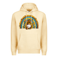 Pina Colada western bee gnomes sunflowers beehive honeycomb leopard turquoise sera Premium Hoodie - Artiststas