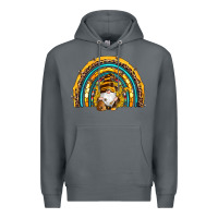 Rock western bee gnomes sunflowers beehive honeycomb leopard turquoise sera Premium Hoodie - Artiststas
