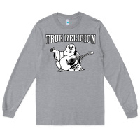 Heather Grey true religion [tw] Long Sleeve Tee - linhVisuals