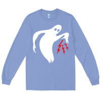 Colony Blue the ghost army Long Sleeve Tee - linhVisuals