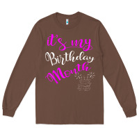 Chestnut it's my birthday month party Long Sleeve Tee - linhVisuals