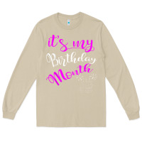 Mushroom it's my birthday month party Long Sleeve Tee - linhVisuals