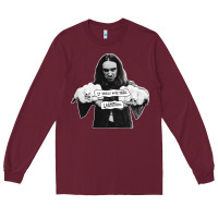 Burgundy it should have been lars Long Sleeve Tee - linhVisuals