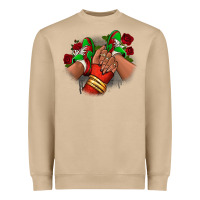 Mushroom Latina Mexican Heavyweight Sweatshirt - RanaPortraitStore