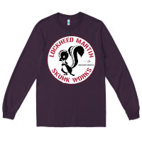 Plum skunks works adp roundel patch Long Sleeve Tee - linhVisuals