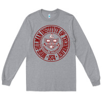 Heather Grey Rose-Hulman Institute of Technology Long Sleeve Tee - linhVisuals