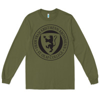 Army Green St. Olaf College Long Sleeve Tee - linhVisuals