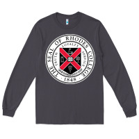 Smoke Rhodes College Long Sleeve Tee - linhVisuals