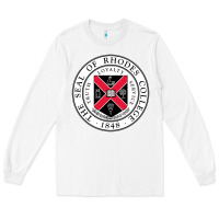 White Rhodes College Long Sleeve Tee - linhVisuals