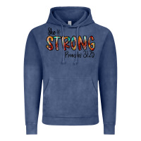Vintage Denim she is strong provebs Vintage Hoodie - CowhideDigitalArt