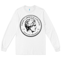 White Sarah Lawrence College Long Sleeve Tee - linhVisuals