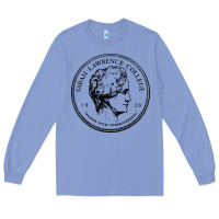 Colony Blue Sarah Lawrence College Long Sleeve Tee - linhVisuals