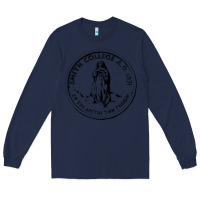 Navy Smith College Long Sleeve Tee - linhVisuals
