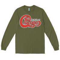 Army Green Chicago Live In Concert Long Sleeve Tee - linhVisuals