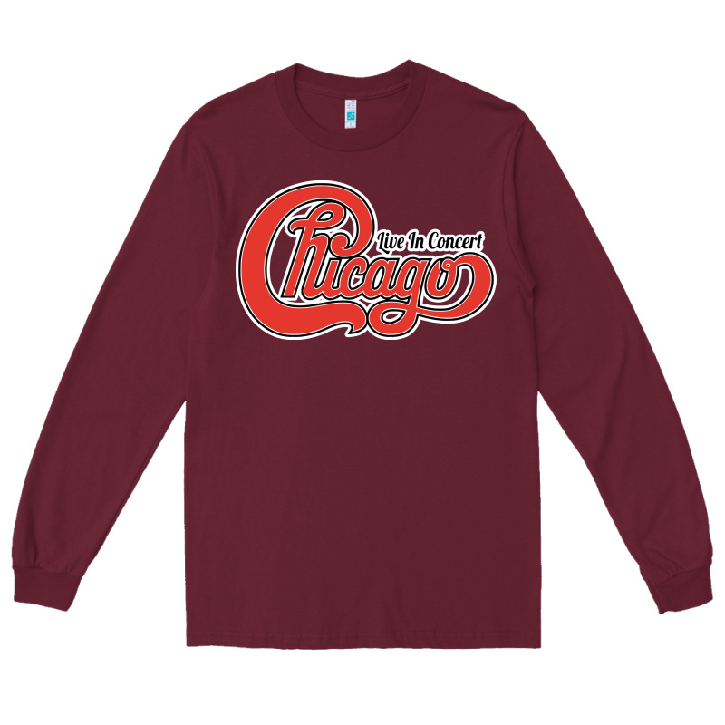 Chicago Live In Concert Long Sleeve Tee by linhVisuals | Teevron