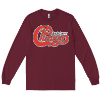 Burgundy Chicago Live In Concert Long Sleeve Tee - linhVisuals