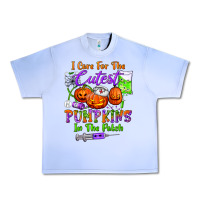 Grape Ice i care for the cutest pumpkins in the patch Urban Heavy Tee - BundleAndBundleShop