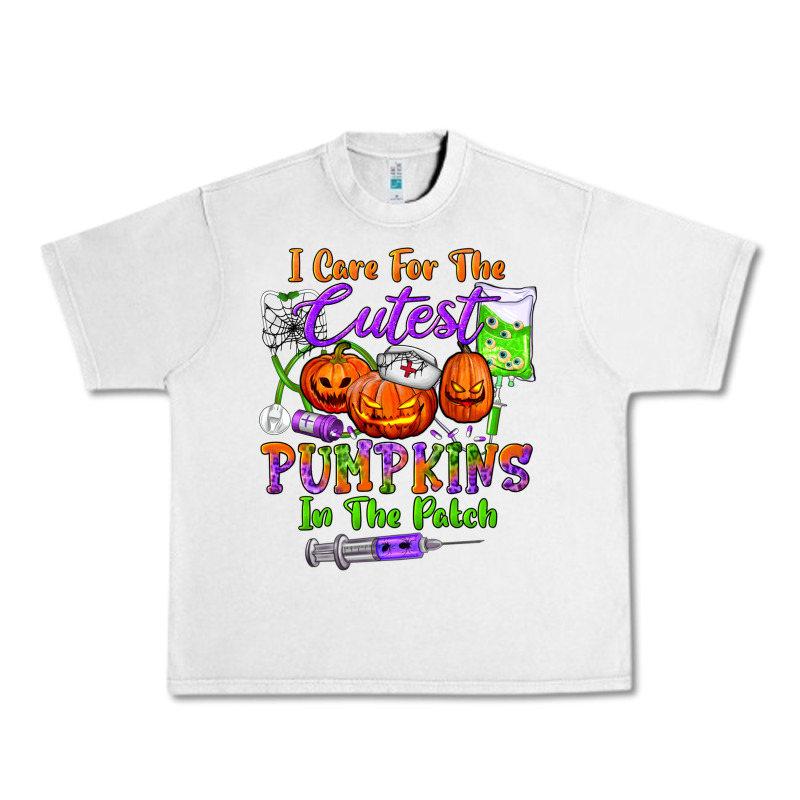 I Care For The Cutest Pumpkins In The Patch Urban Heavy Tee by BundleAndBundleShop | Teevron