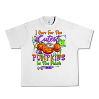Lunar Rock i care for the cutest pumpkins in the patch Urban Heavy Tee - BundleAndBundleShop