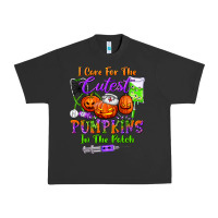 Pigment Black i care for the cutest pumpkins in the patch Urban Heavy Tee - BundleAndBundleShop