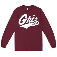 Burgundy montana griz basketball Long Sleeve Tee - linhVisuals