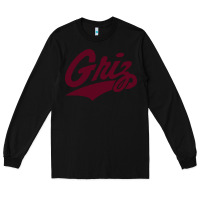 Black montana griz basketball Long Sleeve Tee - linhVisuals