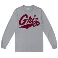 Heather Grey montana griz basketball Long Sleeve Tee - linhVisuals